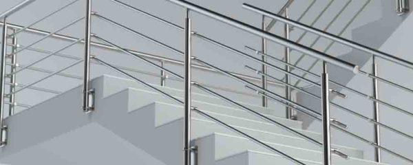 rampes d'escalier en inox